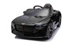 Electric Ride-on car Bentley Bacalar 12V, black, Doors opening upwards, 2.4 GHz remote control, LED 