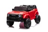 Electric ride-on car Toyota Landcruiser 12V, red, wide single seat, 2.4 GHz remote control, USB / AU