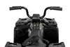 Licensed electric Ride-on quad Arctic Cat 12V with rear wheel drive, black, LED lights, Lithium batt