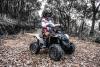 Can-am Renegade electric Ride-on quad, khaki, single seater, front and rear suspension, LED lights, 