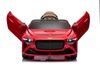 Electric Ride-on car Bentley Bacalar 12V, red, Doors opening upwards, 2.4 GHz remote control, LED li