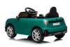 Electric Ride-on car Mini Cooper 12V, green, MP3 Player with USB and Bluetooth connection, 2.4 GHz r