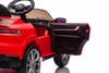 Auto elettrica per bambini Porsche Cayenne 12V con trazione posteriore - con licenza (1 posto), ross
