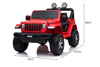 Electric Ride-On JEEP Wrangler, Pink, Double Leather Seat, Radio with Bluetooth and USB Input, 4x4 D