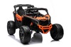 Electric Ride-on car Can-am Maverick One-seater with 4X4 drive, Orange, Independent suspension, 2.4