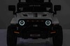 Electric car for children OFFROAD NEW with rear-wheel drive, white, Lithium battery, High chassis, W