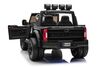 Electric Ride-On Toy Car Duty 24V black, Two-seater, 4X4 drive with high-performance 24V Engines and