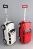 Kids Pull Along Licensed Mercedes-Benz  Ener-G-Force Luggage- White Small Travel Bag