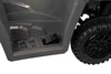 Licensed electric Ride-on quad Arctic Cat 12V with rear wheel drive, grey, LED lights, Lithium batte