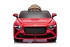Electric Ride-on car Bentley Bacalar 12V, red, Doors opening upwards, 2.4 GHz remote control, LED li