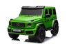 Electric Ride-on car Mercedes-Benz G63 AMG 4x4² Two-seater 24V, Green painted, MP4 Player with USB/A