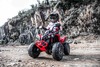 Can-am Renegade electric Ride-on quad, red, single seater, front and rear suspension, LED lights, Li