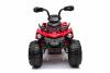 Electric QUAD SUPERPOWER 12V, red, Plastic wheels with rubber band, 2 x 45W Motor, plastic seat, sus