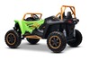 Electric Ride-on buggy Artic CAT XXL 4x4 24V, green, two-seater, Soft EVA wheels, Powerful engines, 