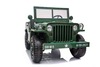 Electric ride-on USA ARMY-car, Green, 4X4,Three-seated, MP3 Player with USB / SD input, All wheel su