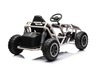 Electric Ride-on SPORT-CART 24V, black, Soft EVA wheels, Leatherette seat, 2 x 50W Motor, 24V Batter