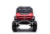 Electric Ride-On Toy Car Mercedes-Benz UNIMOG - Red, 2.4Ghz Remote controller, 4 X 4, two-seats, Sus