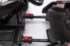 Licensed ride-on Drift Kart AUDI 24V, black, LED lights, 2 x 150W Motor, Drift mode with a speed of 
