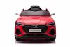 Electric ride-on car Audi E-tron Sportback 4x4 red, Artificial leather seat, 2.4 GHz remote control,