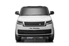 Electric Ride-on car Range Rover Model 2023, Two Seater, White, Leatherette Seats, Radio with USB In