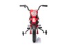 Electric Ride-on MOTOCROSS, Red, 12V battery, EVA soft wheels, Leather seat, 2 x 25W Engine, Suspens