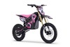 Kids Electric Dirt Bike 1600W | Beneo Motors Falcon Pink | Ages 8+ | 48V Lithium Battery | Limiter