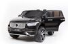 Electric Ride-On Volvo XC90, Black, Double Leather Seat, MP3 player with USB Input, Opening doors an