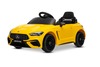 Electric Ride-on car Mercedes CLE 12V with rear-wheel drive, yellow, Single seater, Lithium battery,