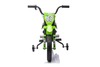 Electric Ride-on MOTOCROSS, Green, 12V battery, EVA soft wheels, Leather seat, 2 x 25W Engine, Suspe