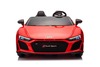 Elektrische kinderauto Audi R8 SPYDER 24V | Rode tweezitter | MP3-speler met USB/AUX en Bluetooth | 