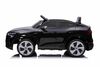 Electric ride-on car Audi E-tron Sportback 4x4 black, Leatherette seat, 2.4 GHz remote control, Eva