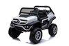 Electric Ride-On Toy Car Mercedes-Benz UNIMOG - White, 2.4Ghz Remote controller, 4 X 4, two-seats, S