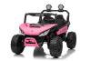 Auto elettrica per bambini T-REX Ride 4x4 24V | 2 posti | Rosa | Lettore MP3 con ingresso USB/AUX | 