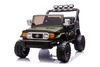 Electric Ride-on car Toyota FJ Cruiser XXL with 4x4 drive, licensed (Two-seater), green, Portable li