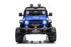 All Ride electric car with rear-wheel drive, blue, 12V battery, High chassis, wide seat, Suspension 
