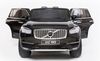 Electric Ride-On Volvo XC90, Black, Double Leather Seat, MP3 player with USB Input, Opening doors an