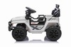 Electric car for children OFFROAD NEW with rear-wheel drive, white, Lithium battery, High chassis, W