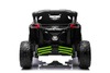 Electric Ride-on car Can-am Maverick One-seater with 4X4 drive, Green, Independent suspension, 2.4 G