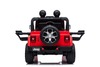 Electric Ride-On JEEP Wrangler, White, Double Leather Seat, Radio with Bluetooth and USB Input, 4x4 