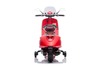 Electric ride-on Scooter Vespa 946 with reverse gear, red, Licensed, auxiliary wheels, Lithium batt