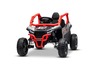 Electric Ride-on car Kawasaki TERYX KRX 1000 12V, red, single seat, rear axle suspension, 2.4 Ghz re