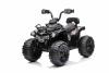 Electric QUAD SUPERPOWER 12V, black, Plastic wheels with rubber band, 2 x 45W Motor, plastic seat, s
