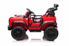 Ford Bronco XL elektrische kinderauto met achterwielaandrijving, gelicentieerd (tweezitter), rood, l