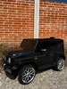 Open Box – Like New Electric Ride on Car Mercedes G New, Black, Original Licenced, Battery Powered, 