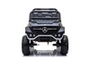 Electric Ride-On Toy Car Mercedes-Benz UNIMOG - Black, 2.4Ghz Remote controller, 4 X 4, two-seats, S