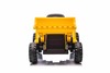 Licensed Caterpillar Electric Excavator with Slope Bucket, Single Seat, Yellow, USB Input on MP3 Pla