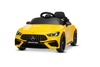 Electric Ride-on car Mercedes CLE 12V with rear-wheel drive, yellow, Single seater, Lithium battery,