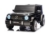 Electric Ride-on car Mercedes-Benz G63 AMG 4x4 Two-seater 24V, black, MP3 Player with USB/AUX and Bl