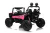 Auto elettrica per bambini T-REX Ride 4x4 24V | 2 posti | Rosa | Lettore MP3 con ingresso USB/AUX | 