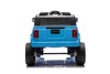 Electric ride-on car Toyota Landcruiser 12V, blue, wide single seat, 2.4 GHz remote control, USB / A